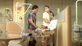 Exotic Japanese chick Nao Yoshizaki in Crazy Handjob, Nurse JAV movie